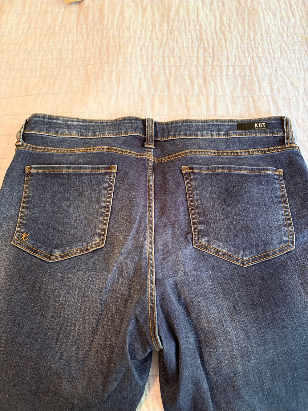 Kut from the Kloth Women's Dark Blue Skinny Jeans - Picture 7 of 7